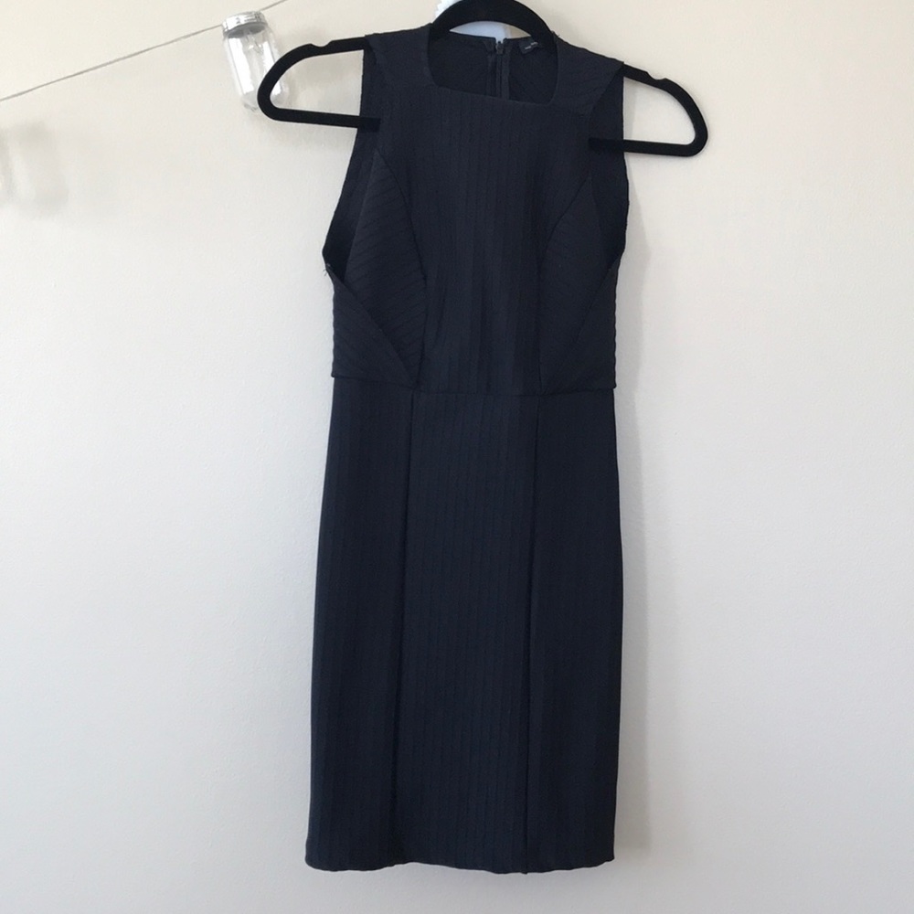 Black sleeveless Zara mini dress